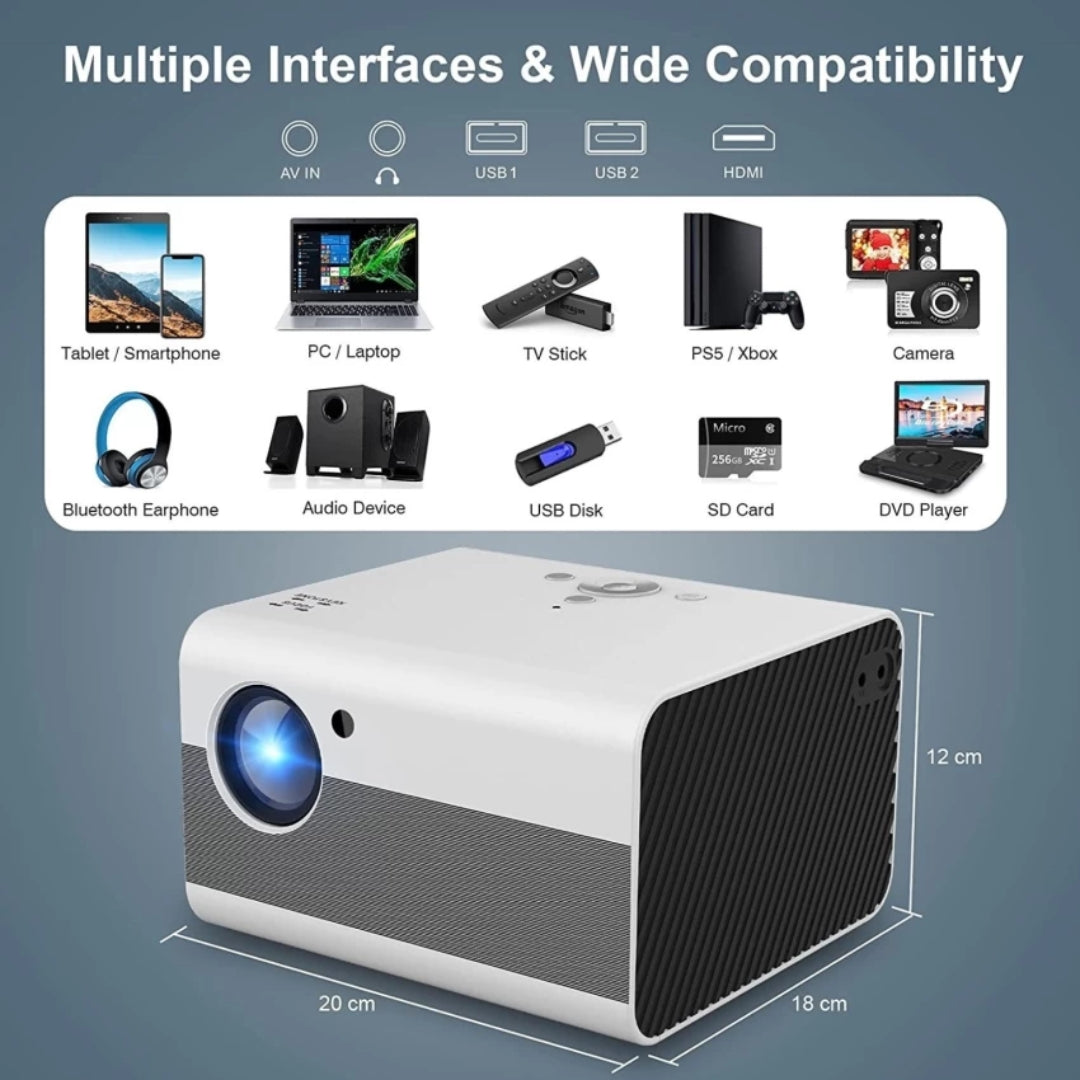 T10 Projector Full HD Android, Home theater