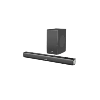 Mivi Fort S200 Soundbar With Wired Subwoofer|200W Output| Made In India| 2.1 Channel Bluetooth Soundbar
