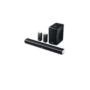 Mivi Fort S440 Soundbar With Subwoofer | 2 Satellite Speakers | 440W Surround Sound | Heavy Bass