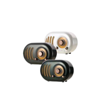 Remax RB-M31 Subwoofer Retro Bluetooth 4.2 Mini Speaker with FM Radio and TF Player
