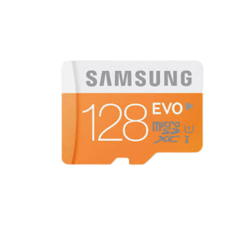 Samsung 128 GB UHS-I 80MB/s Class 10 Evo Plus Micro SDXC Card (with SD Adapter)