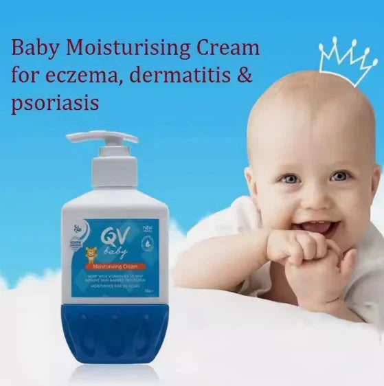 QV Baby Moisturising Cream 500g | Hypoallergenic, Gentle Hydration for Sensitive Skin