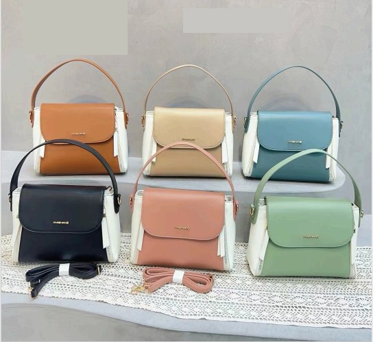 Dual Color Solid Bag