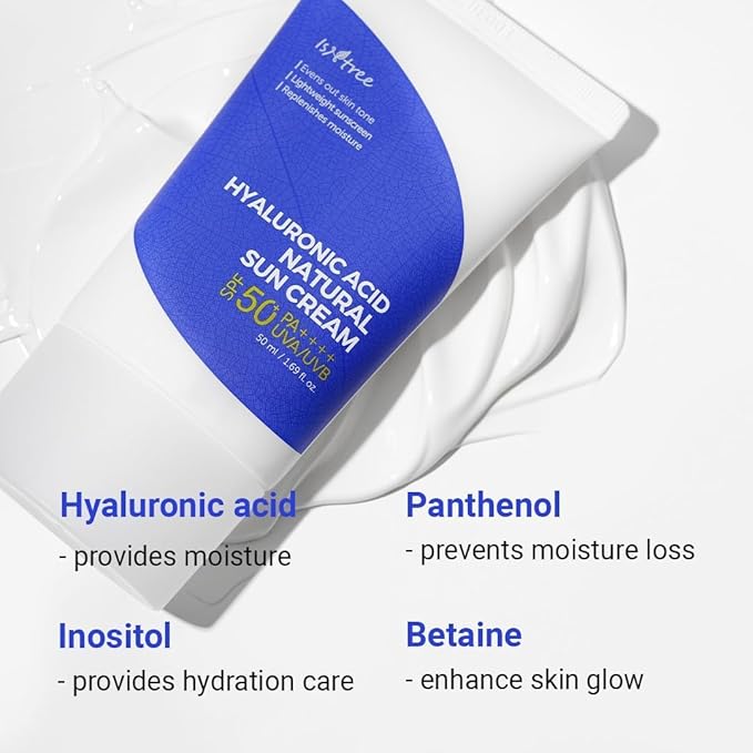 Hyaluronic Acid Natural Sunscreen (SPF 50)