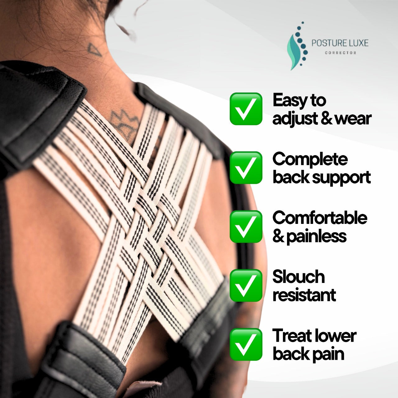 Posture Pro™ : Back pain relieves posture corrects