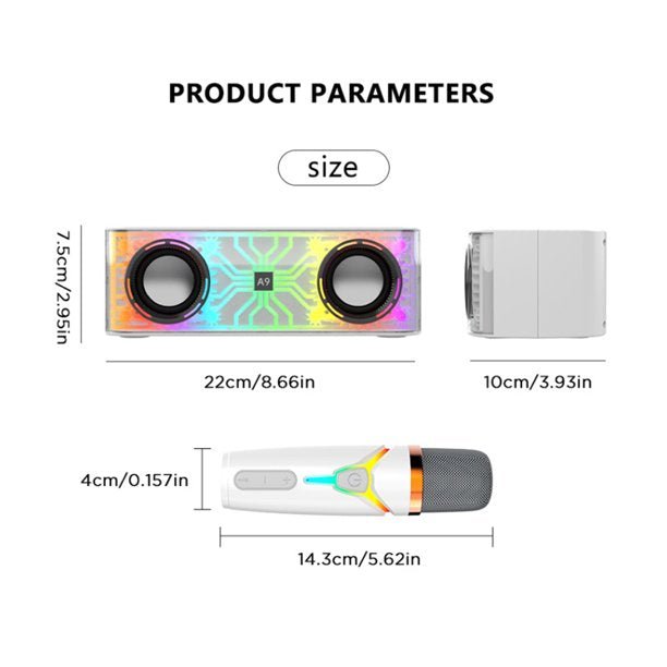 Karaoke Colorful Wireless Speaker