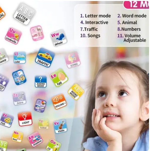 Kids Learning Pad Book