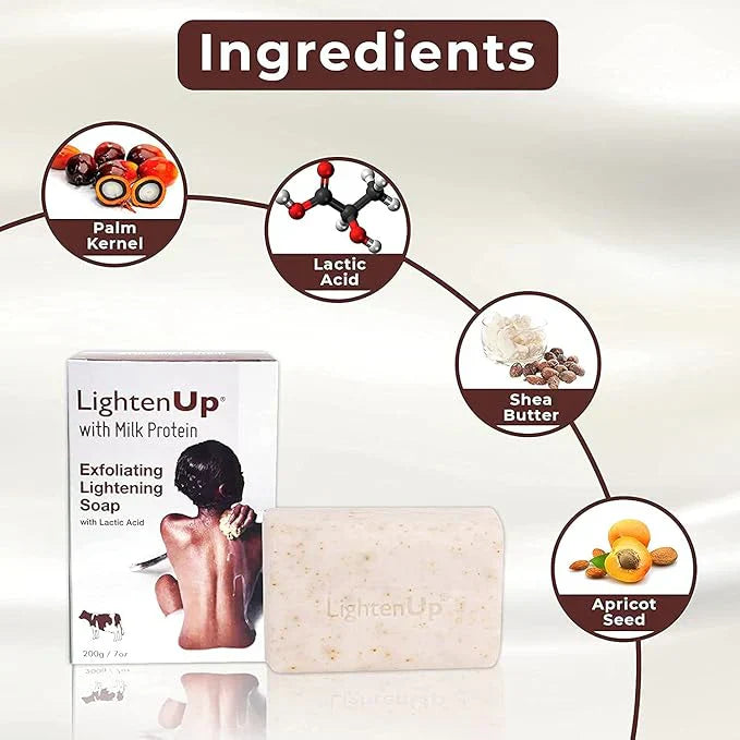 Lighten Up | Lactic Acid Exfoliating Soap