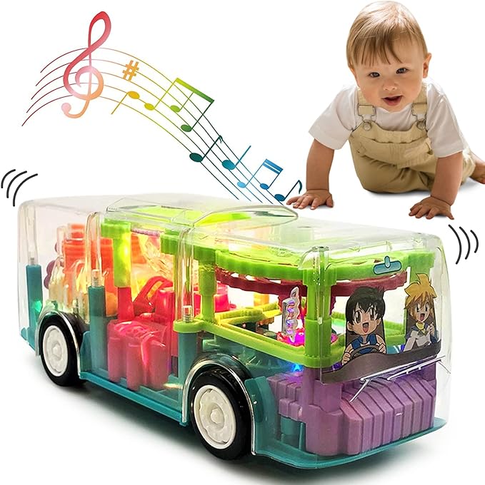 Music Transparent Gear Toy