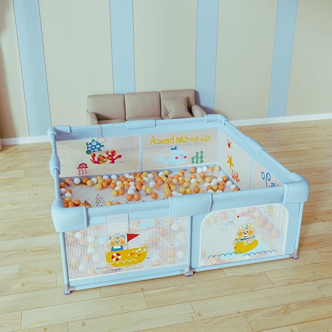 Small Printed Playpen