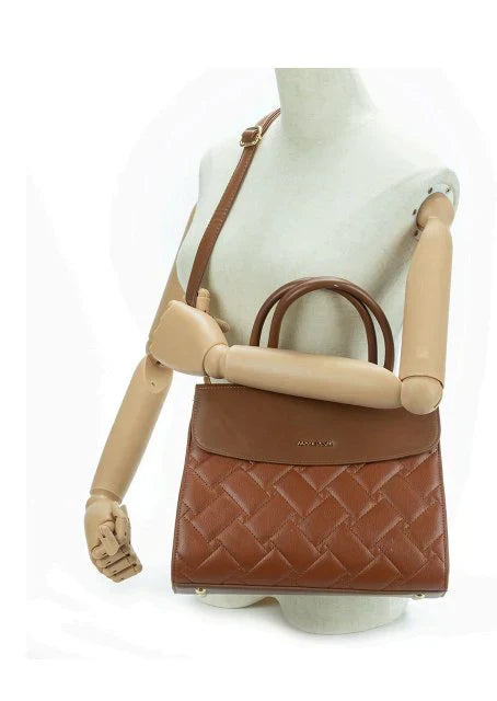 Women’s Check Design Shoulder Bag